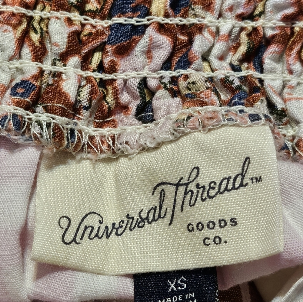 Universal Thread High Rise Mixed Pattern Mini Skirt Size XS - Picture 8 of 9
